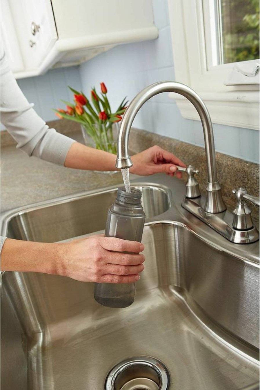 Rubbermaid Reveal Spray Mop Refill Bottle - Leak Proof, Refillable Cleaning Solution Container for Floors, Kitchen, Bathroom & Multi-Surface Use