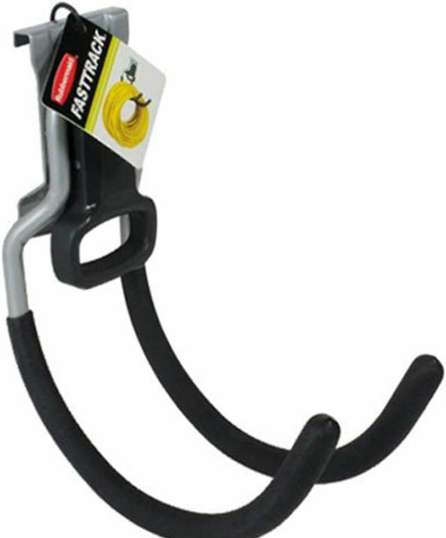 Rubbermaid FastTrack Heavy Duty Utility Hook - Wall Mount Garage Tool Hanger for Home, Shed & Workshop Organization