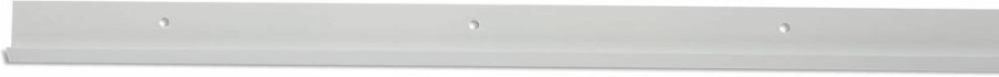 Rubbermaid 40" White FastTrack Rail Heavy-Duty Steel Closet Organizer for Home Laundry Bathroom Mudroom Pantry Storage