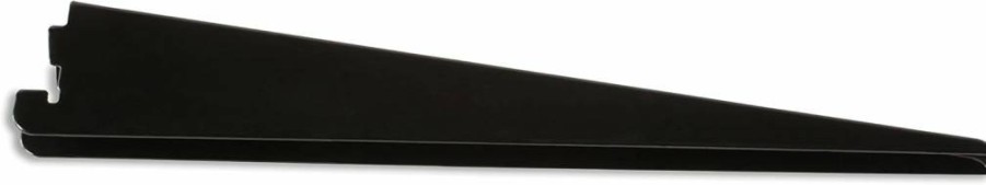 Rubbermaid Adjustable Closet Organizer Bracket, 11.5-Inch White Track System for Home, Laundry, Bathroom, Mudroom, Pantry & Linen Storage