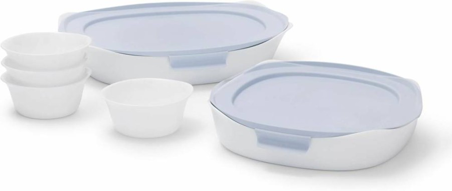 Rubbermaid Oven-Safe Glass Baking Dishes for Even Heating & Easy Cleaning
