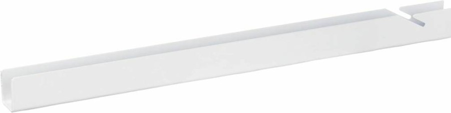 Rubbermaid 70-Inch FastTrack Adjustable Closet Organizer System - White Pantry Storage for Clothes, Shoes, Food & Cleaning Supplies