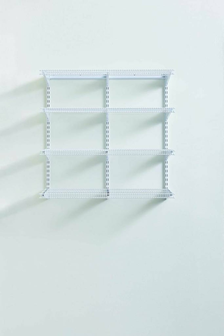 Rubbermaid 36-Inch Pantry Organizer Kit with Satin Nickel Finish for Closet Storage and Home Organization